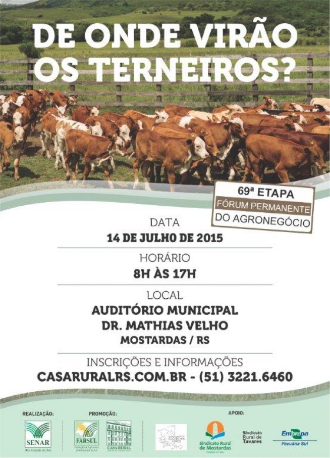 Seminário - De onde virão os terneiros?