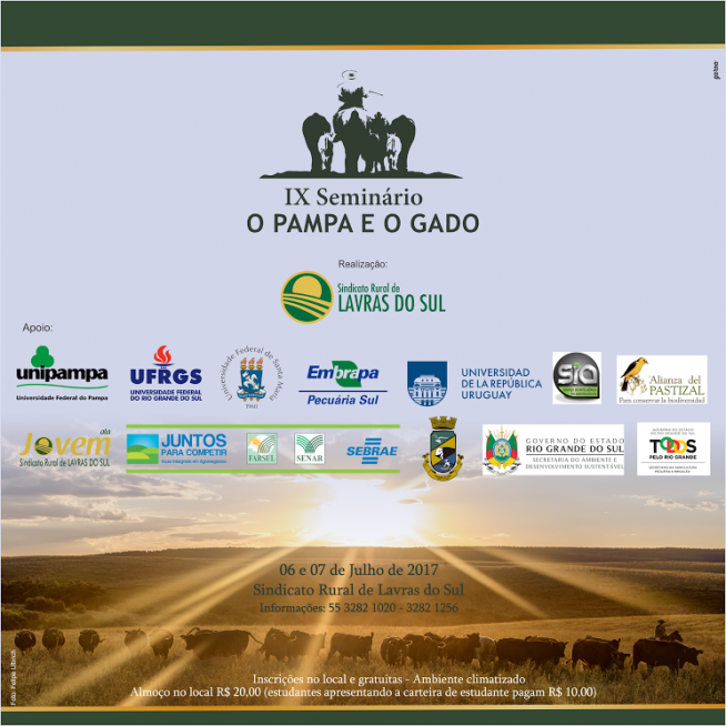 IX Seminário o Pampa e o Gado