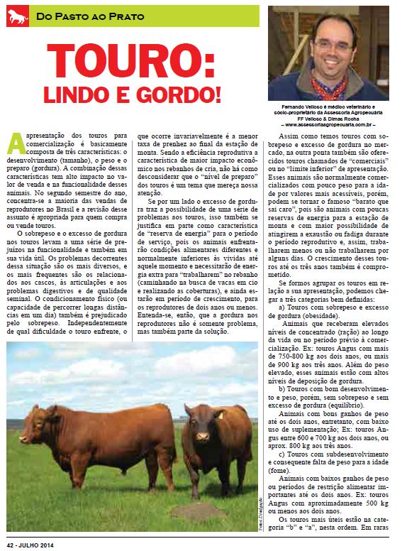 Do Pasto ao Prato