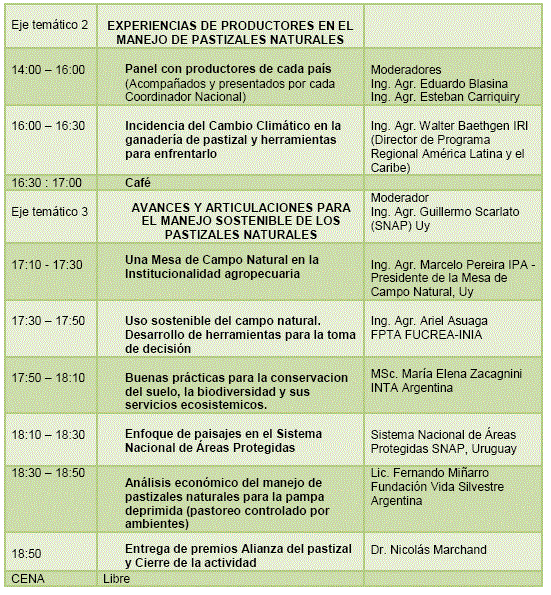 DIA 10 DE OCTUBRE - DIA DE PRESENTACIONES 2