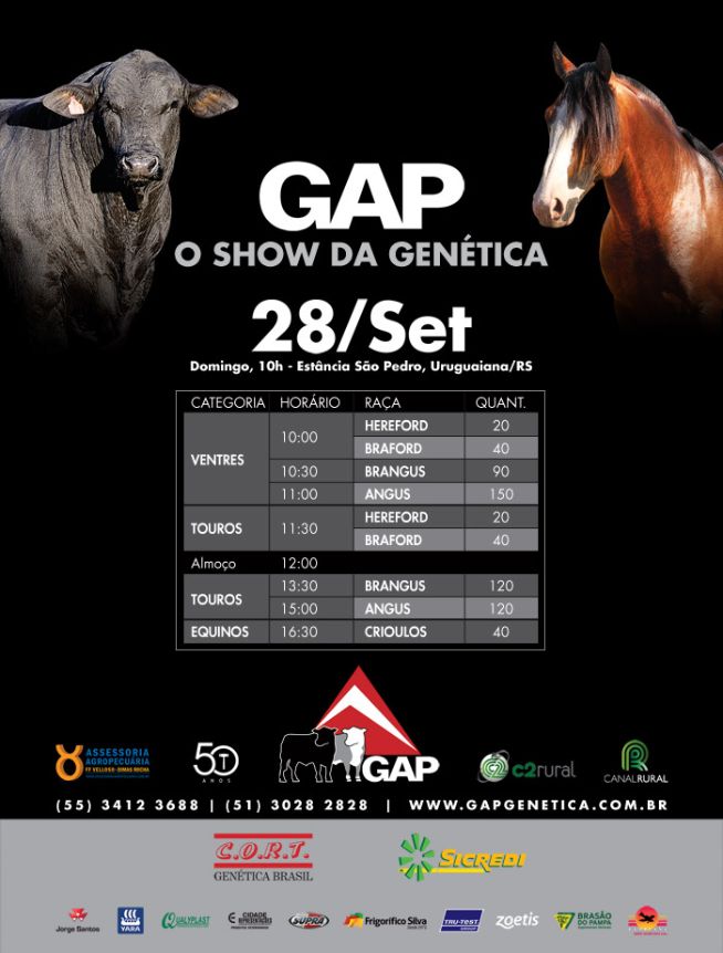 Leilão GAP Genética 2014