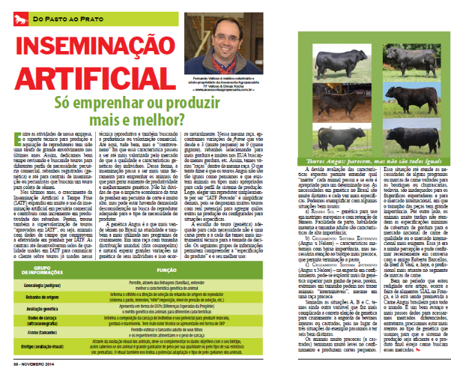 Inseminação Artificial: Só emprenhar ou produzir mais e melhor?