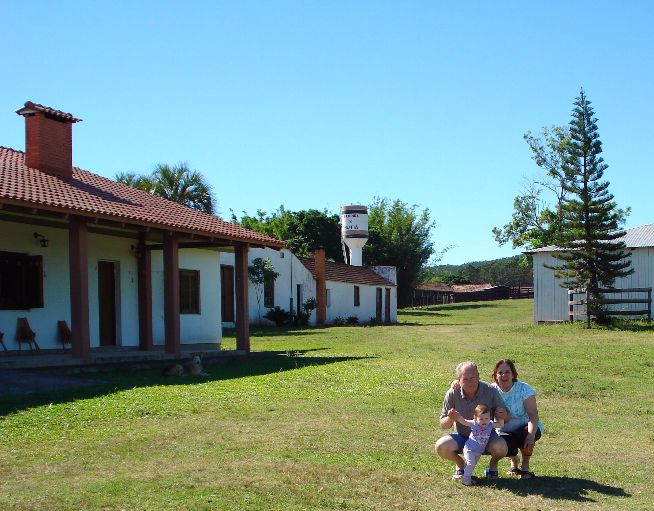 Coronel Nemitz na Cabanha Casco Negro (Cachoeira do Sul)