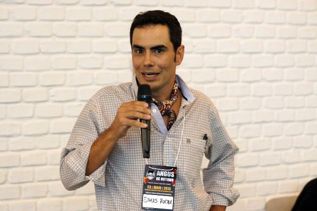 Med. Vet. Dimas Rocha, Presidente do Núcleo Centro Angus