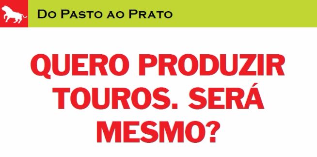 Artigo: Quero produzir touros. Será mesmo? (Por Fernando F. Velloso)