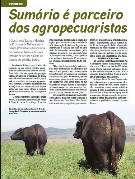 Sumário é parceiro dos agropecuaristas