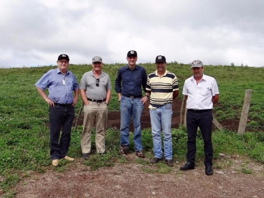 Grupo AEME: missão italiana visitou fazendas de gado de corte em Água Doce (SC)