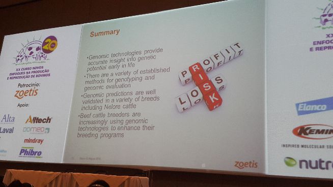 Genômica e precocidade sexual são destaques no "XX Novo Enfoques na Produção e Reprodução de Bovinos"