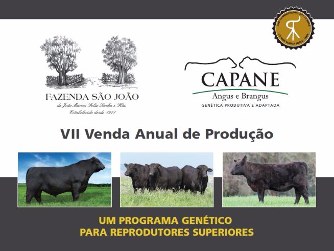 Catálogo São João - VII Venda Anual de Produção - 2016